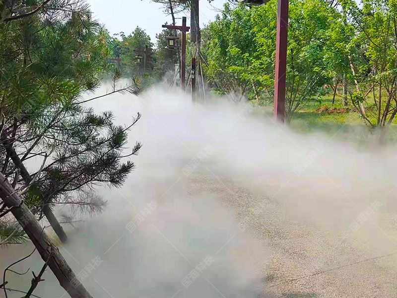 河南洛阳·龙门石窟安装【雾森系统】开启避暑模式！(图4)