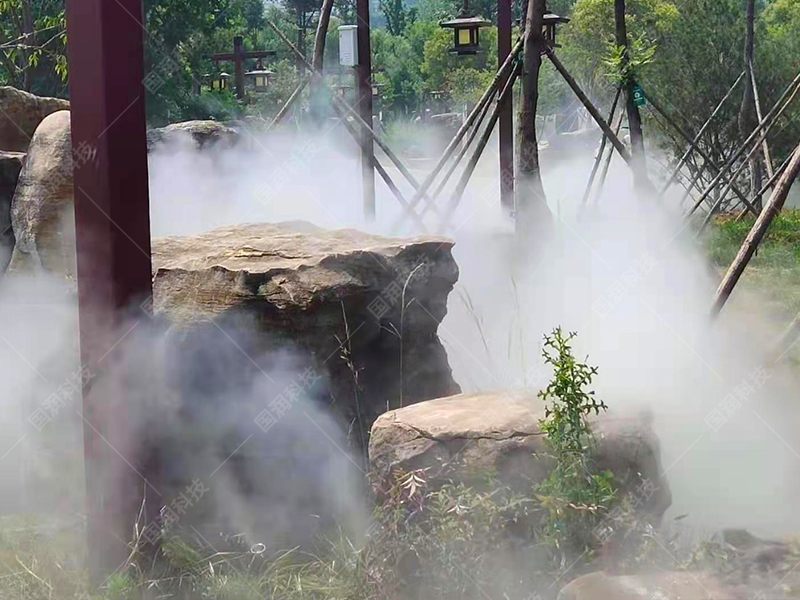 河南洛阳·龙门石窟安装【雾森系统】开启避暑模式！(图3)